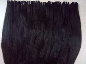 ผมเวอร์จินเวียดนาม ตรงธรรมชาติ เงางามนุ่มลื่น สีดำธรรมชาติ ต่อผมแท้ คุณภาพ 10A - Product Image 6
