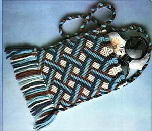 Patrón de Macramé para Bolso de Hombro, Bolso Hecho a Mano, Creaciones Artesanales - Product Image 1