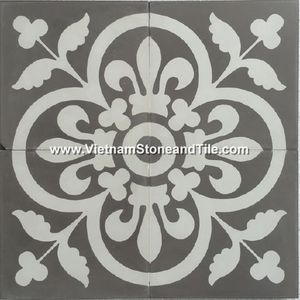 Carreaux de ciment traditionnels faits à la main Vietnam Design moderne Carreaux de ciment à motif français Carreaux de ciment traditionnels encaustiques - Product Image 6