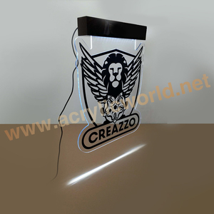 Señal de iluminación Led de estilo colgante, señal iluminada con borde led 3d de brillo intenso - Product Image 1