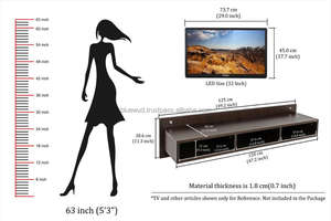 ทีวีและชุดผนังยืนศูนย์รวมความบันเทิง - Product Image 6