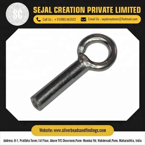 Meilleure Qualité Sejal Creations – Apprêts à Pompon Boule en Argent 925 pour Chaînes de Bijoux - Product Image 2