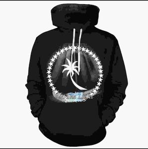 Sudadera con capucha de manga larga personalizada para hombre Hip Hop moda invierno occidental dibujos animados pulóver impresión Digital personalizable sudaderas con capucha - Product Image 1