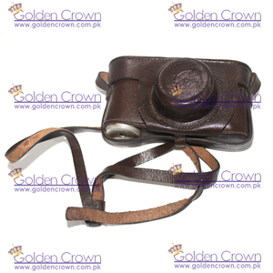 Étui en cuir pour appareil photo allemand Leica Golden Crown GC-0131 |   Cuir véritable brun foncé pour vêtements - Product Image 6