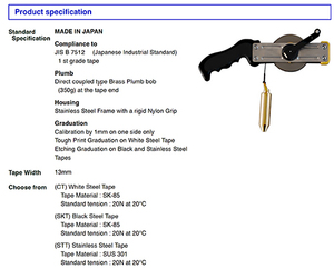 มาตรการจุ่มเทป NIHON DOKI - Product Image 3