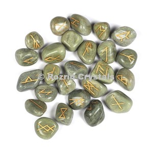 Piedras Rúnicas de Ágata Negra Pulida para Meditación y Sanación Espiritual, Juego de Runas Talladas y Grabadas de Primera Calidad con Tema de Amor, Sanación Energética - Product Image 4