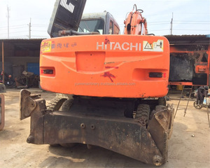 ใช้รถขุดฮิตาชิ ZX130W,ZX160รถขุดล้อฮิตาชิ - Product Image 6