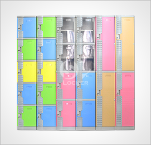 Multi tiered Units ABS Plastic Compartment Lockers - Product Image 4