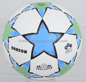 Ballon de football classique en PVC personnalisable en gros avec design et logo Ballon d'entraînement de football dans les tailles 3/4/5 - Product Image 1