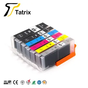 Tatrix PGI-470XL pgi470 cartucho de tinta de impressora, pgi 470 CLI-471XL cli471 cli 471 premium compatível com canon pixma mg5740 ts9040