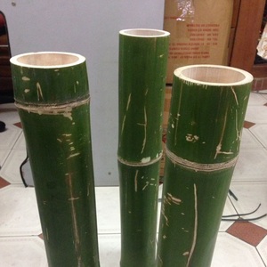 Bâtons de bambou, pôle en bois naturel, produit - Product Image 1