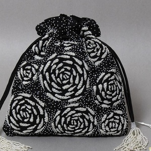 Vente en gros de sacs à main de pochette brodés de luxe pour femmes sacs de soirée bon marché pour les fêtes et les mariages - Product Image 2