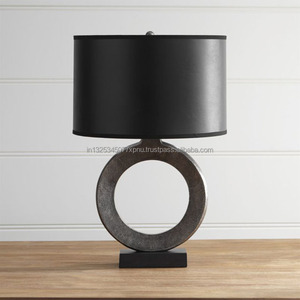 Lámpara de mesa ajustable de latón negro - Product Image 2