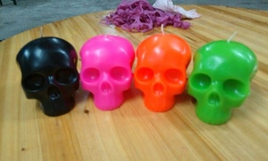Halloween <strong>Skull</strong> <strong>Candle</strong> for Holiday Decorations Carved Novelty <strong>Candle</strong> for Wholesale Sales - Product Image 3