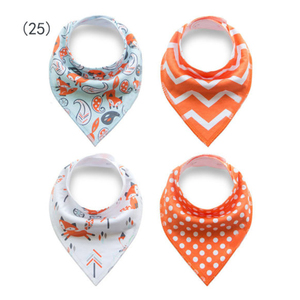 ผ้าฝ้ายปกติซูเปอร์ซอฟท์ให้อาหารเด็กมัสลิน Bibs สำหรับการขาย - Product Image 1