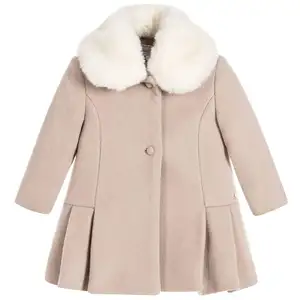 Cappotto di inverno di modo del faux delle donne cappotto di pelliccia