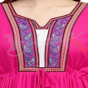 Vestidos de caftán de diseño bordado, moda moderna marroquí, Abaya, ropa islámica, venta al por mayor - Product Image 4