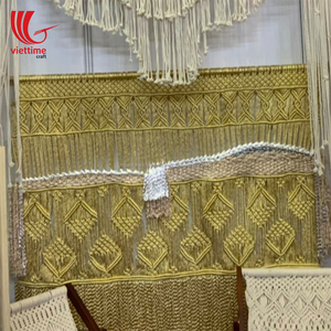 Bohemian <b>Macrame</b> Wedding Backdrop Wall Hanging Door <b>Curtain</b> Wholesale - Product Image 5