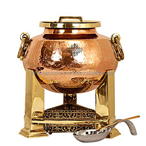 6 plats d'abartrants martelés, en cuivre et laiton, pour meuleuse - Product Image 1