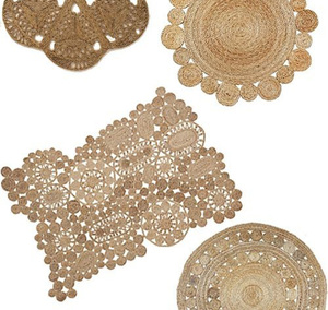 ปอกระเจาธรรมชาติ Dhurrie - Product Image 1