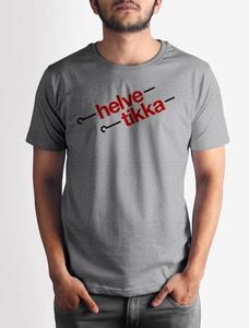 T-shirt en coton pour homme col rond imprimé col rond sur polyester/coton teint en tricot - Product Image 4