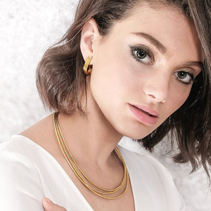 Nuevo diseño único delicada minimalista venta al por mayor de collar de la mujer - Product Image 2