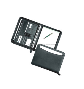 New Design Genuine Leather Conference <b>Document</b> <b>Folder</b> Office Supply - Product Image 1