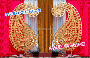 Accesorios de boda colgantes de Kundan, accesorio de fibra pequeña para decoración de boda india, fabricante - Product Image 2