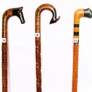 Bâton de marche en bois sculpté à la main, nouveau, élégant et de styliste, vente en gros - Product Image 1