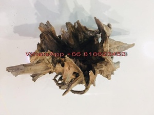Premium Huis Tuin Decoratie, Bloem Planten Pot Boomstronk, Natuurlijke Drijfhout - Product Image 3