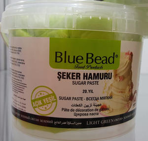 Blue Bead Green Edible <b>Sugar</b> Paste Fondant for <b>Cake</b> <b>Decoration</b>, Used for Coating <b>Cakes</b> and Making Figures - Product Image 5