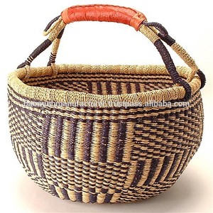 Jonc de mer bolga panier du Vietnam - Product Image 2