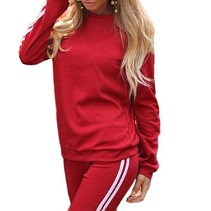 Ensemble deux pièces pour femmes, haut à manches longues, pantalon de jogging, survêtement d'entraînement personnalisé pour dames, tendance - Product Image 2