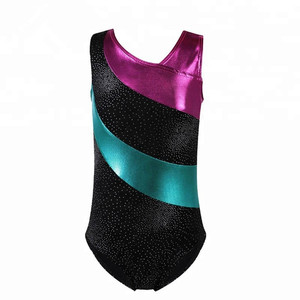 <span class=keywords><strong>Justaucorps</strong></span> de gymnastique sans manches et <span class=keywords><strong>justaucorps</strong></span> de gymnastique pour filles de taille personnalisée avec strass - Product Image 5