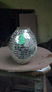 <b>Mosaic</b> <b>Vase</b> for Stylish Home Made by Hand - Product Image 3