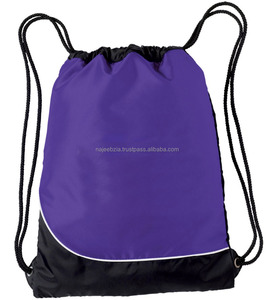 Vente en gros directe d'usine de sacs à dos unisexes à motif de points en polyester avec logo personnalisé sacs à dos à cordon en vrac sacs de fête salle de sport - Product Image 1