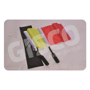 ธงผู้ตัดสินฟุตบอลแบบปกติ GISCO/CUSTOM รุ่น 66058 สำหรับกีฬาและความบันเทิง - Product Image 1