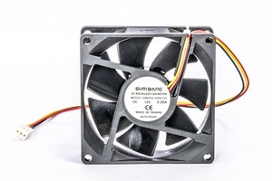 พัดลมแกน D8025V12HS 12V 80x80x25 มม. ใบพัดพลาสติก ลูกปืน  แบบ OEM - Product Image 4