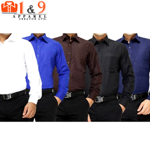 Fabricante personalizado de camisas de manga larga para hombre, el mejor estilo en 2018 - Product Image 1