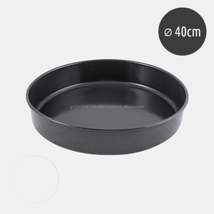 Enamel <b>Round</b> Roasting <b>Baking</b> <b>Tray</b> 40cm suitable for Oven- non-stick Cookware - Product Image 1