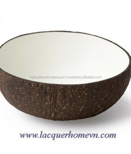 Cuencos con carcasa de coco grabada, cuencos de Vietnam - Product Image 4