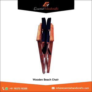 Modern Design Black Durable Finishing Outdoor Portable Wooden <b>Folding</b> <b>Beach</b> <b>Chair</b> for Home and Outdoor <b>Chairs</b> <b>Folding</b> - Product Image 4