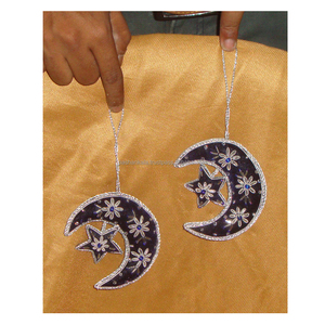 Half Moon Shaped Christmas Hanging Ornaments - Product Image 1