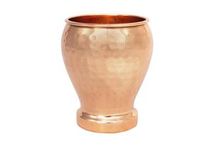 Tasse à mule de Moscou en cuivre pur 100% Tasse droite - Product Image 4
