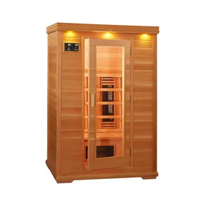 Lusso sauna secca di legno sauna ad infrarossi utilizzato sauna per la vendita