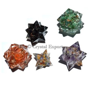 Piedras Curativas Naturales Surtidas de Ágata, Estrella Merkaba, Arte y Coleccionismo Feng Shui - Product Image 1