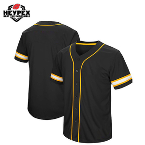 Mode 2025 vente en gros Top qualité supérieure dernière mode maillot de Baseball pour hommes vierge avec logo et design d'impression personnalisés - Product Image 4