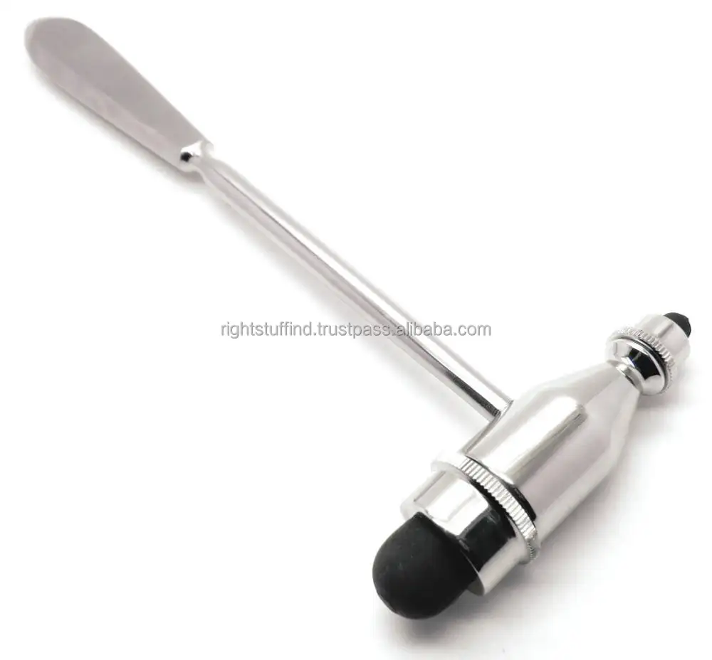 Troemner Hammer 9.75" Percussion Reflex Rubber Small/Large Head Diagnostics Surgical Instruments medical tools Instruments