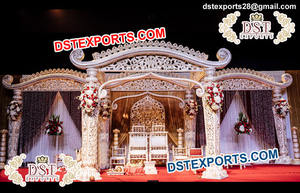 Mandalorian de mariage indien, ensemble élégant, en acier inoxydable, pour mariage traditionnel sud-indien - Product Image 5