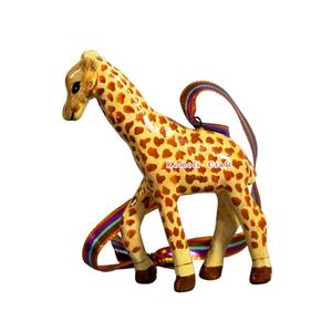Girafe en papier mâché, artisanat fait main, animaux, décorations de Noël en gros, ornements artisanaux, Inde - Product Image 1